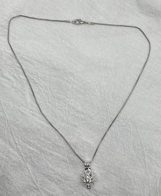 Snake Chain with Flower Cage